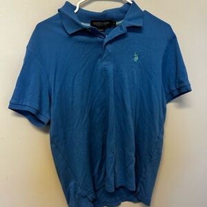 U.S. Polo Assn. Blue Polo Shirt with Classic Collar